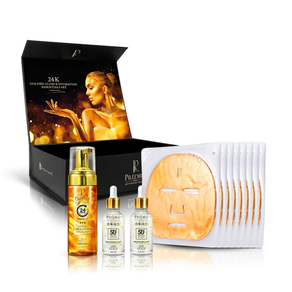 24k Golden Glow & Hydration Essentials Set